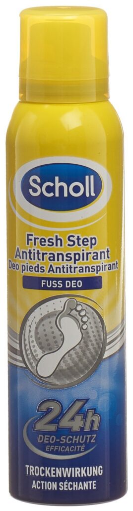 SCHOLL deo pieds antiperspirant spr aéros 150 ml