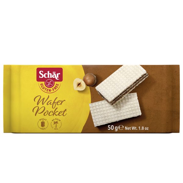 SCHÄR wafer pocket sans gluten 50 g
