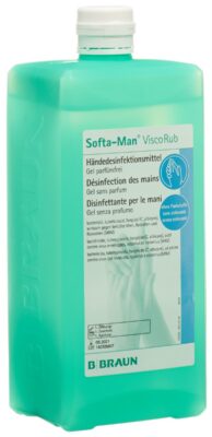 SOFTA-MAN VISCORUB désinf mains fl 1000 ml