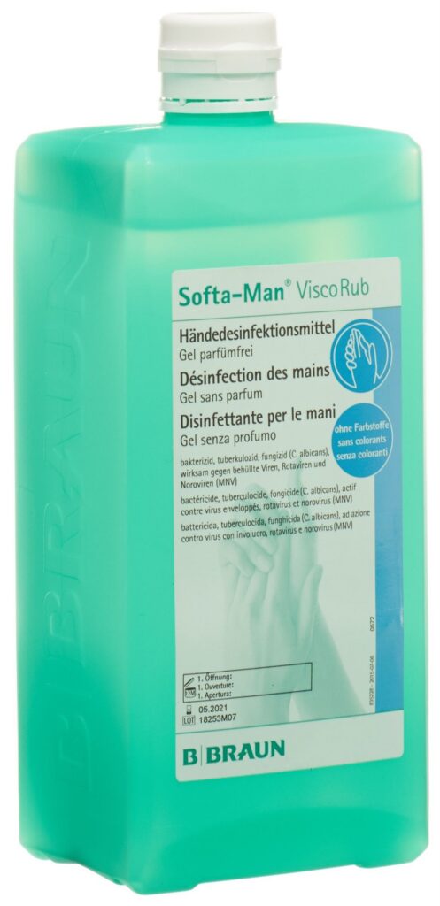 SOFTA-MAN VISCORUB Händedesinf Fl 1000 ml