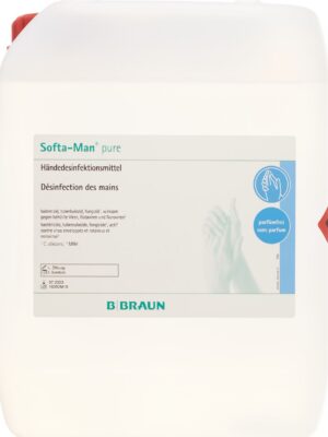 SOFTA-MAN PURE désinf mains bidon 5 lt