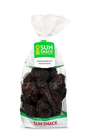 BIO SUN SNACK poires tendres bio sach 400 g