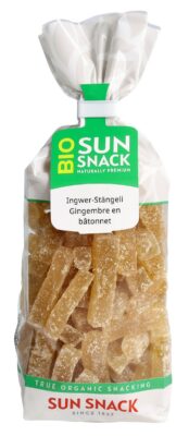 BIO SUN SNACK gingembre candi bio sach 200 g