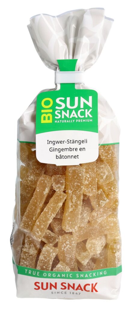 BIO SUN SNACK gingembre candi bio sach 200 g