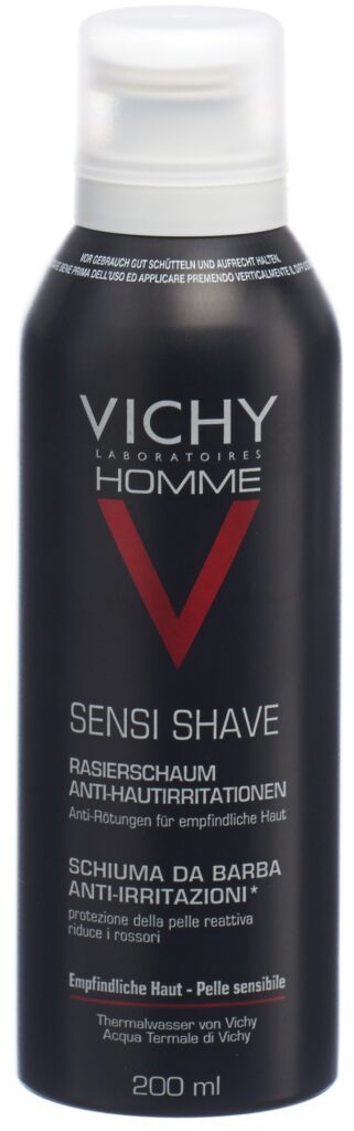 VICHY Homme mousse à raser anti irritations 200 ml