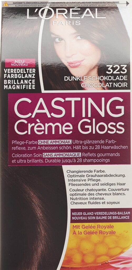 CASTING crème gloss 323 chocolat noir