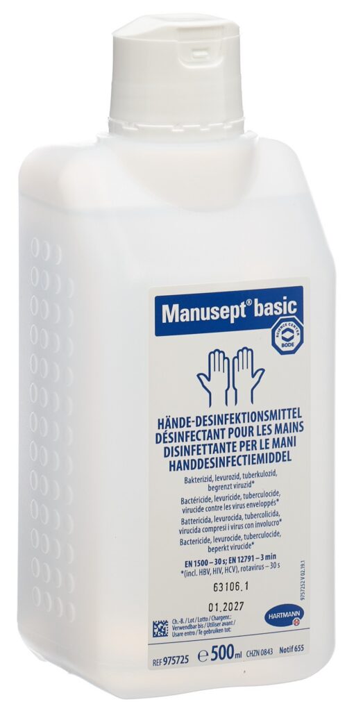 MANUSEPT basic désinfectant mains fl 500 ml