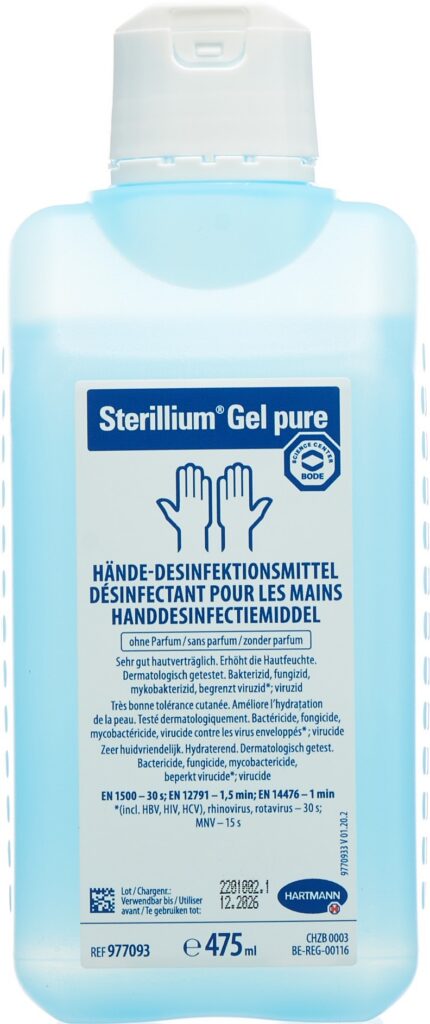 STERILLIUM Gel pure fl 475 ml