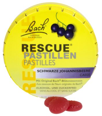 RESCUE pastilles blackcurrant 50 g