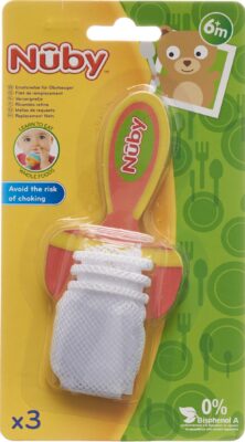 NUBY filets de rechange p grignoteur Premium 3 pce