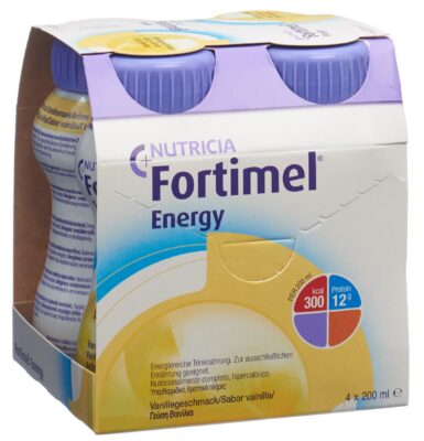 FORTIMEL 1.5 kcal vanille 4 fl 200 ml