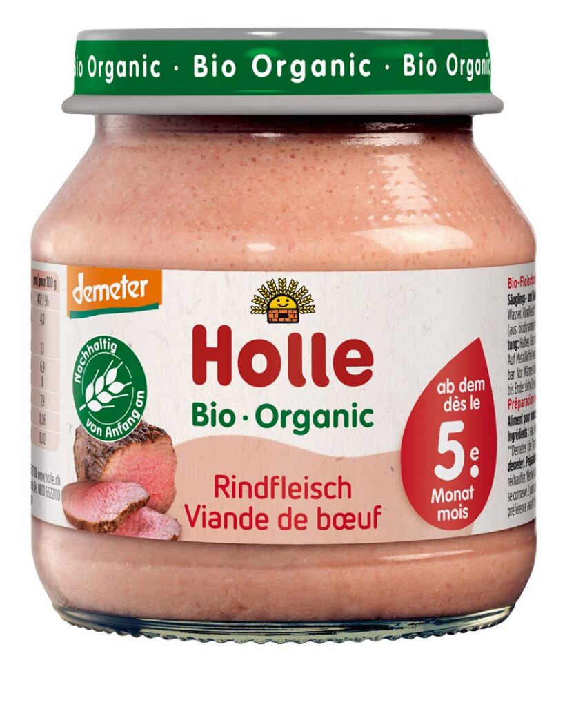 HOLLE viande de boeuf bio 125 g