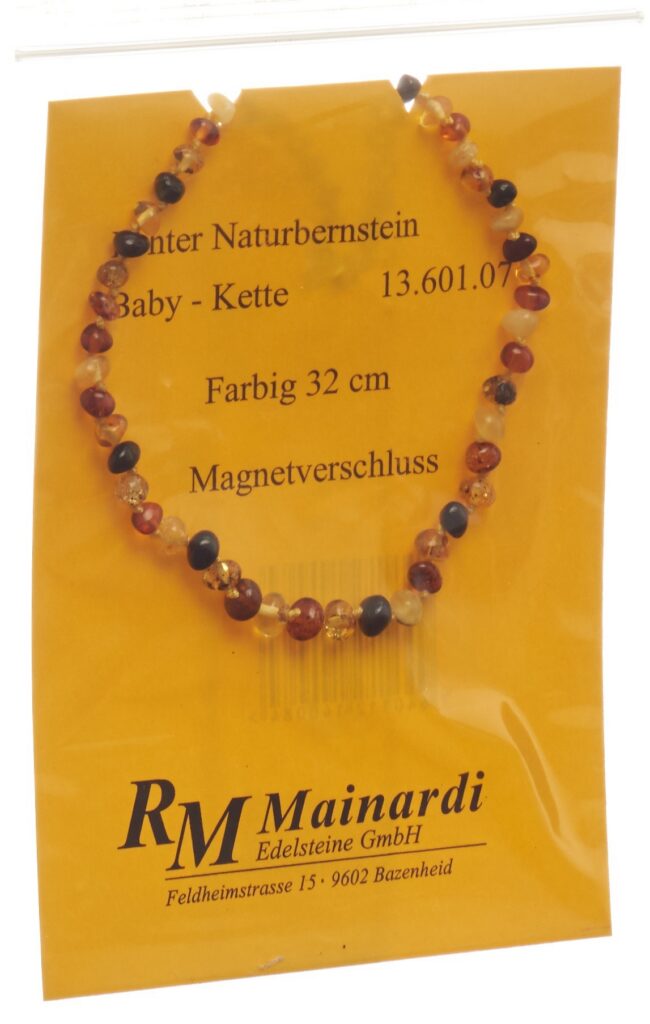 MAINARDI ambre natur 32cm color fermeture aimant
