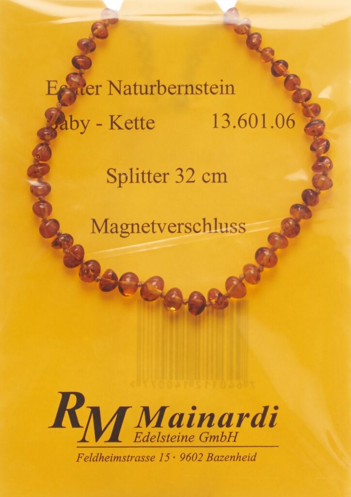 MAINARDI ambre natur 32cm échard fermeture aimant