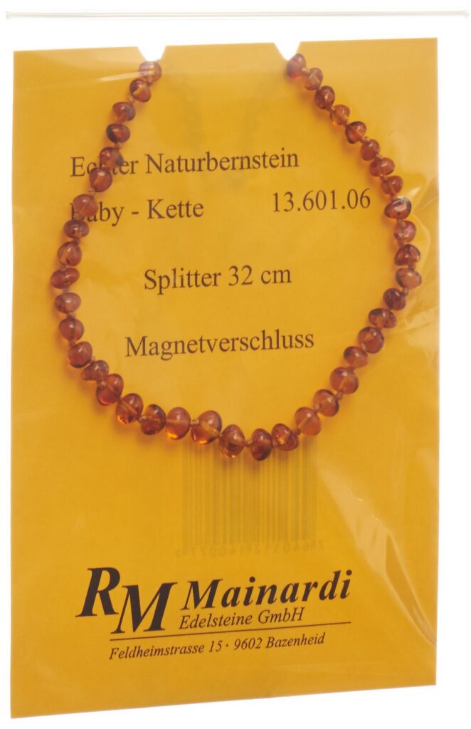 MAINARDI ambre natur 32cm échard fermeture aimant
