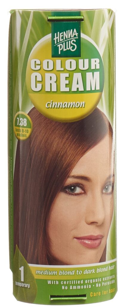HENNA PLUS colour cream 7.38 cinnamon 60 ml