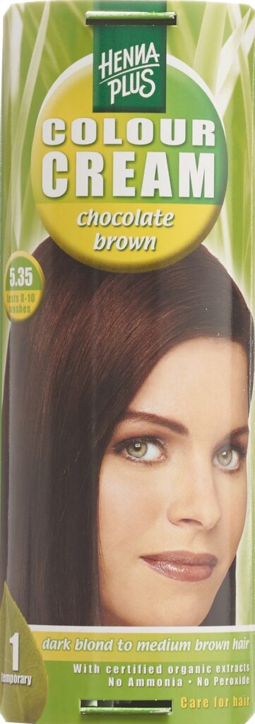 HENNA PLUS colour cream 5.35 chocolat brun 60 ml
