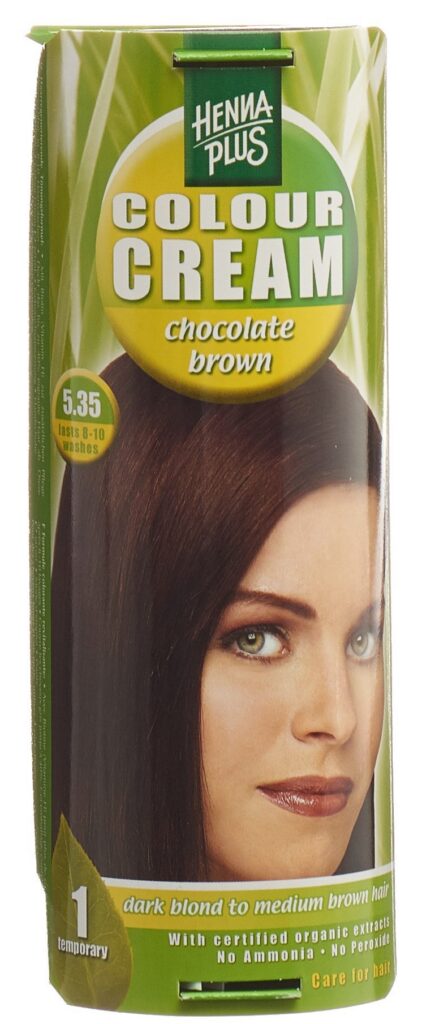 HENNA PLUS colour cream 5.35 chocolat brun 60 ml