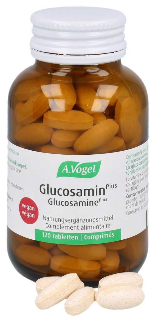 VOGEL glucosamine plus cpr à l'ext cynorrh 120 pce