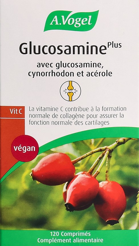 VOGEL glucosamine plus cpr à l'ext cynorrh 120 pce