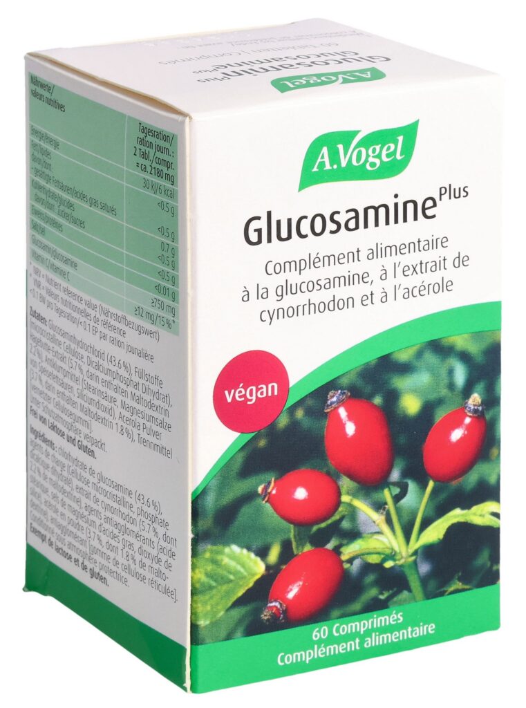 VOGEL glucosamine plus cpr à l'ext cynorrh 60 pce