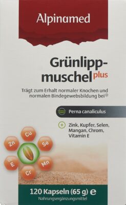 ALPINAMED Moules aux orles verts Plus caps 120 pce