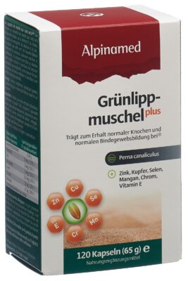 ALPINAMED Moules aux orles verts Plus caps 120 pce