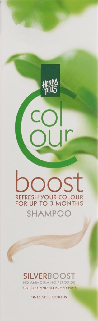 HENNA PLUS colour boost shampoo silver 200 ml
