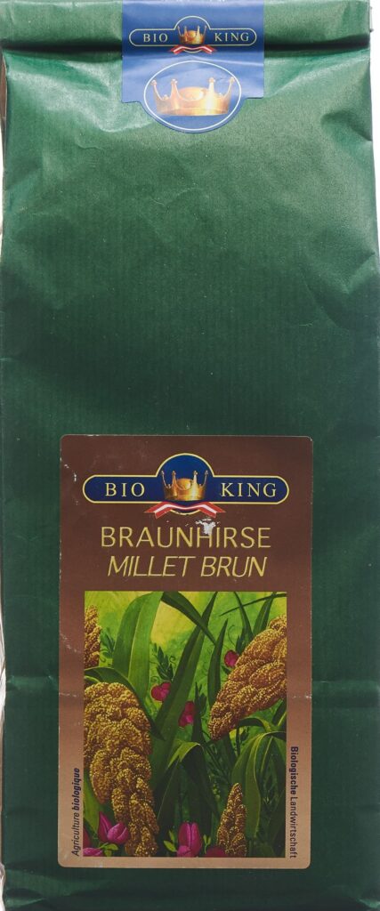 BIOKING poudre complète de millet brun 1000 g