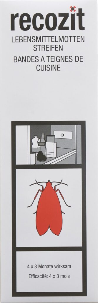 RECOZIT bandes à teignes de cuisine 4 pce