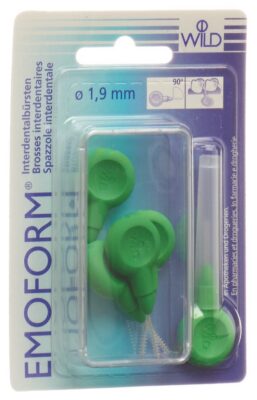 EMOFORM brosse interdentai 1.9mm vert clair 5 pce