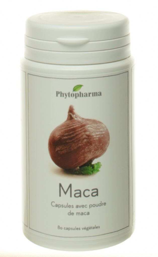 PHYTOPHARMA maca caps 409 mg végétales 80 pce