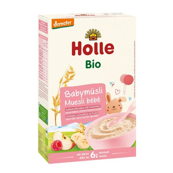 HOLLE bouillie muesli pour bébé bio 250 g