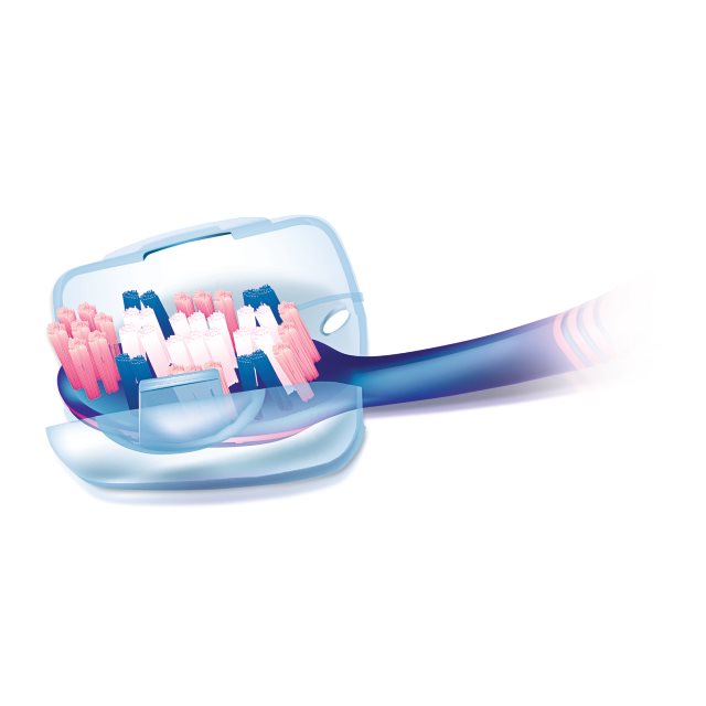 TRISA capuchon tête brosse à dents