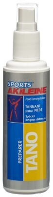 SPORTS AKILEINE Tano lotion tannante pieds 100 ml