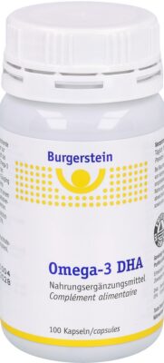 BURGERSTEIN Omega-3 DHA caps moll bte 100 pce
