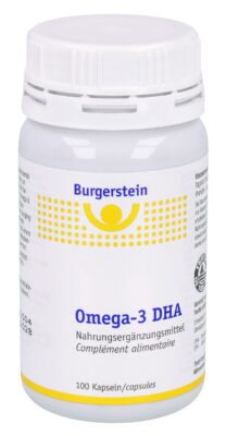 BURGERSTEIN Omega-3 DHA caps moll bte 100 pce