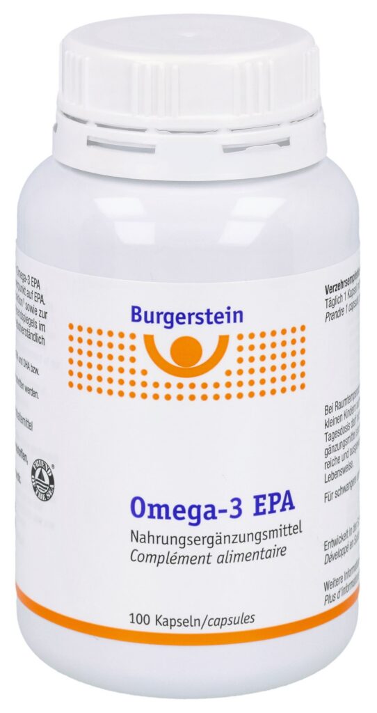 BURGERSTEIN Omega-3 EPA caps moll bte 100 pce