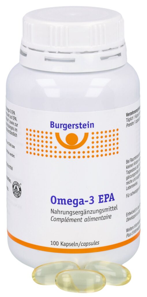 BURGERSTEIN Omega-3 EPA caps moll bte 100 pce