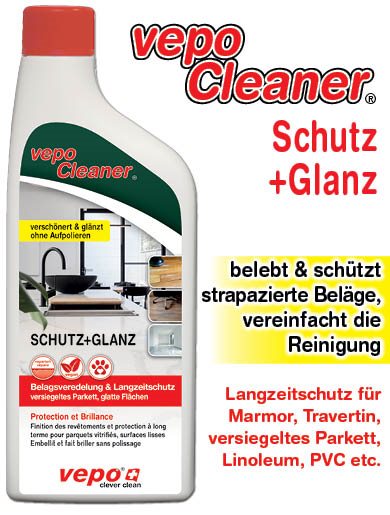 VEPOCLEANER protection + brillance fl 500 ml