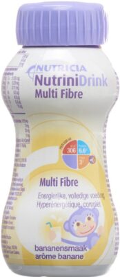 NUTRINI DRINK multi fibre banane 200 ml