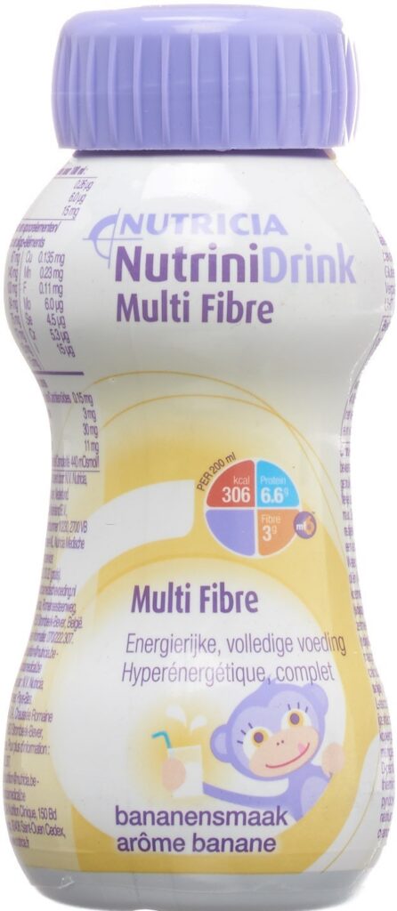 NUTRINI DRINK multi fibre banane 200 ml