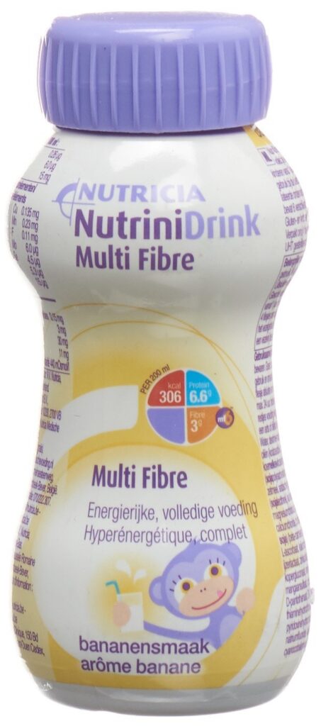 NUTRINI DRINK multi fibre banane 200 ml