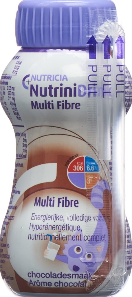 NUTRINI DRINK multi fibre chocolat 200 ml