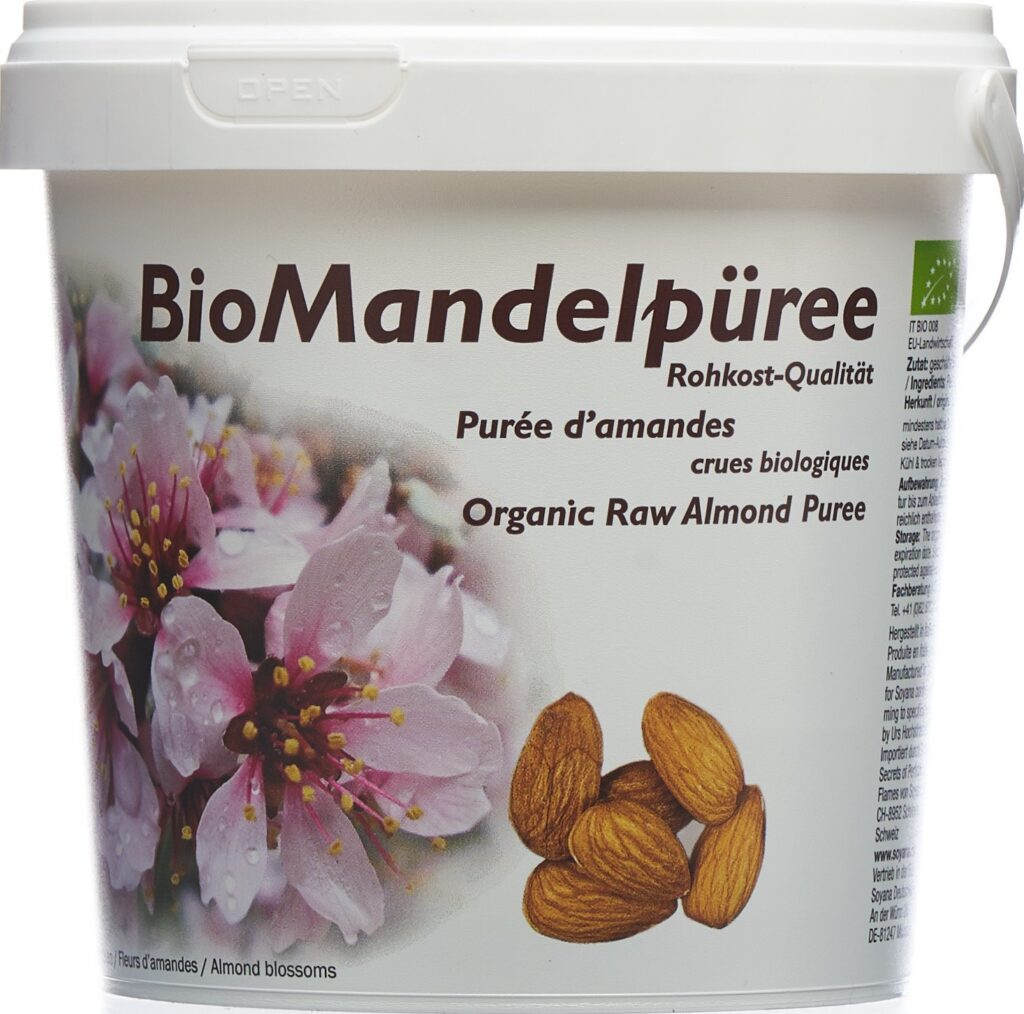 SOYANA purée amandes crues bio 1 kg