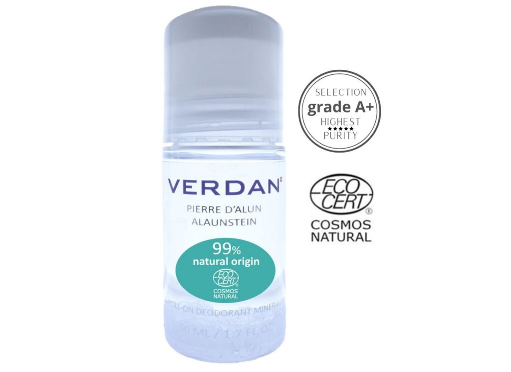 VERDAN Pierre alun grade A+ Déo roll-on Eco 50 ml