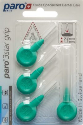 PARO 3star-grip 4.5mm medium vert cylin 4 pce