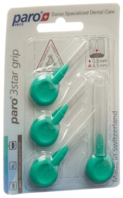 PARO 3star-grip 4.5mm medium vert cylin 4 pce
