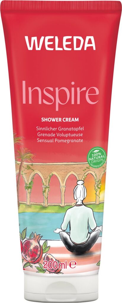 WELEDA shower cream inspire grenade tb 200 ml