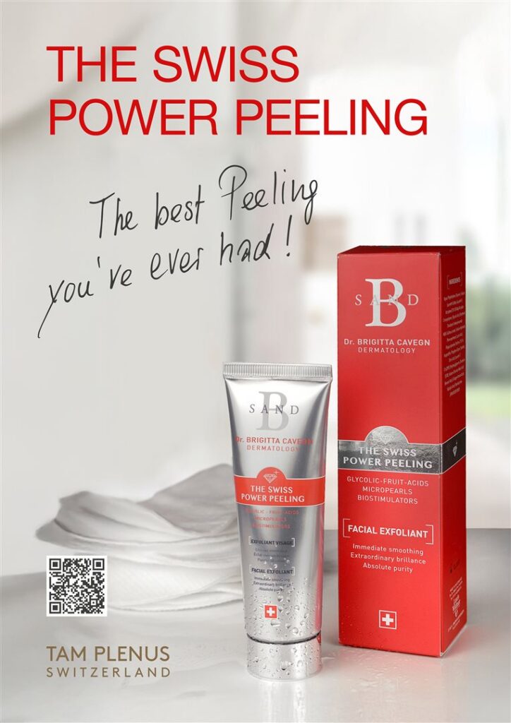 B SAND The Swiss Power Peeling anti-âge tb 50 ml